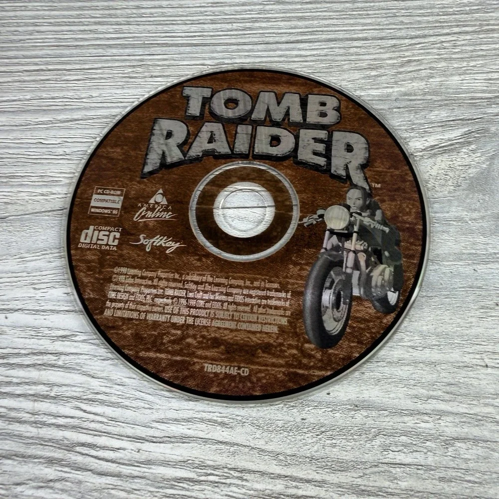 Tomb Raider (PC CD, 1998) Complete in Case Very Good Condition Eidos Tested